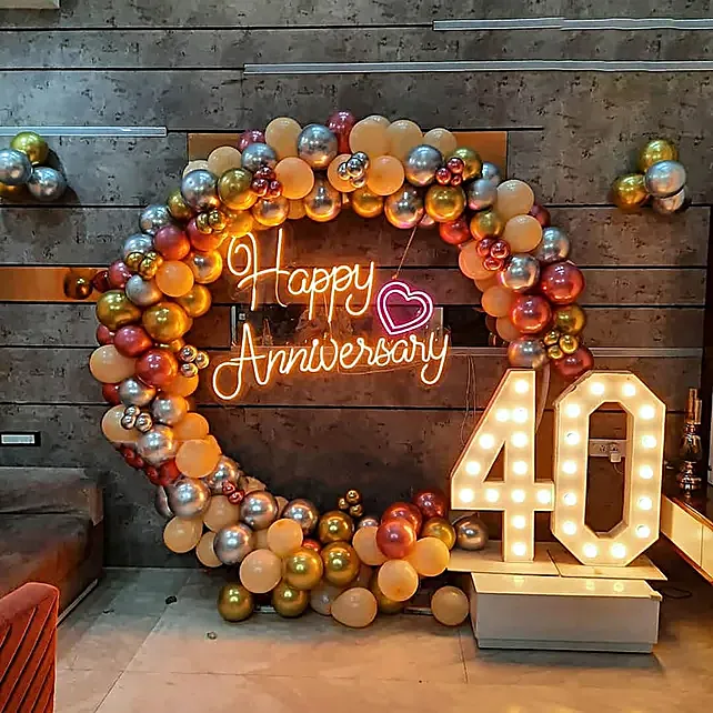 Anniversary Decoration